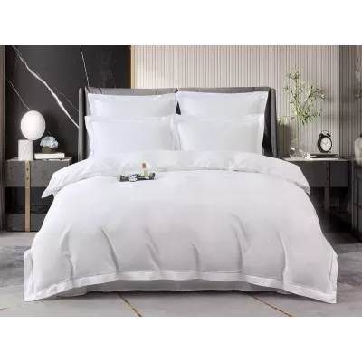 Комплект постельного белья Sofi de Marko "Изольда" (белый) 1,5 спальный