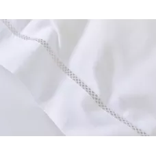 Комплект постельного белья Sofi de Marko "Изольда" (белый) 1,5 спальный