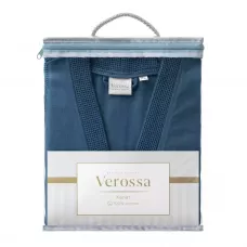 Халат “Verossa” унисекс Classic (темно-лазурный)