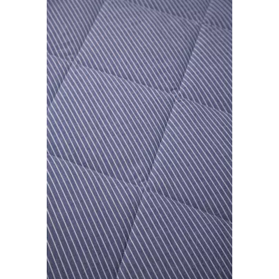 Комплект с одеялом DonCotton "Вареный хлопок" (полоса джинс), евро