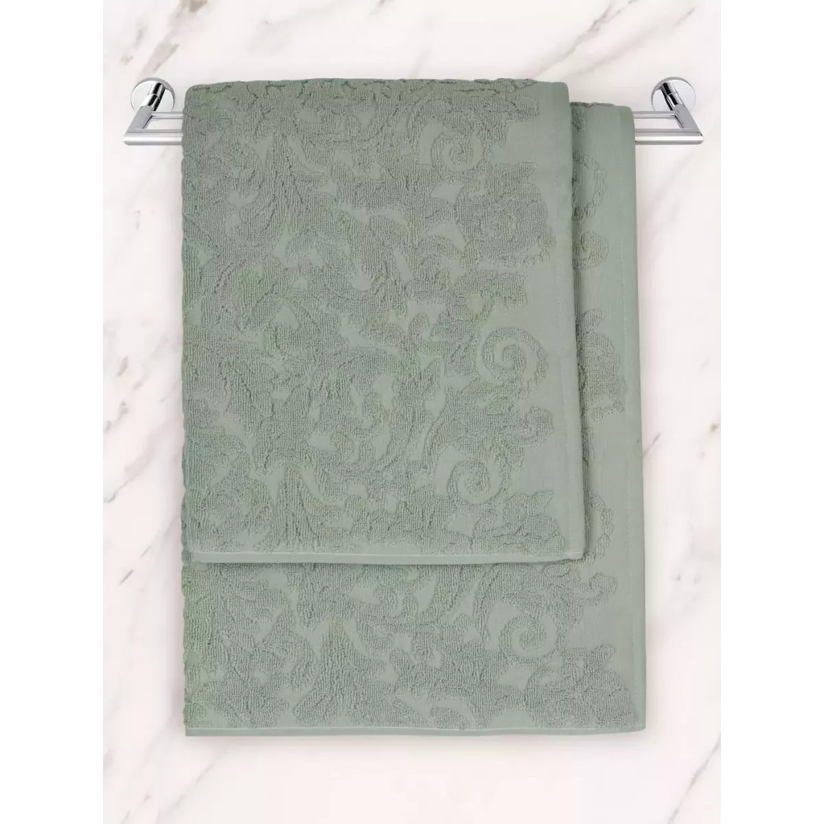 Махровое полотенце Sofi De Marko “Iris” (зеленое), 70x140