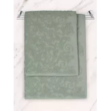 Махровое полотенце Sofi De Marko “Iris” (зеленое), 70x140