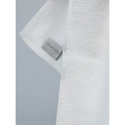 Махровое полотенце DonCotton “Lusso” (белый), 50х90