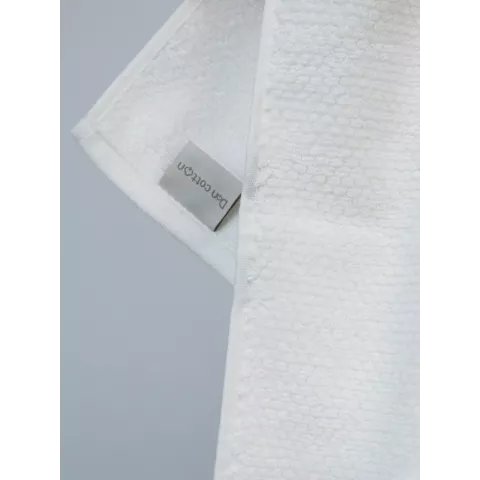 Махровое полотенце DonCotton “Lusso” (белый), 50х90