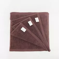 Комплект полотенец Sofi de marko “Джоди” (шоко), 30x30 см (4 шт)