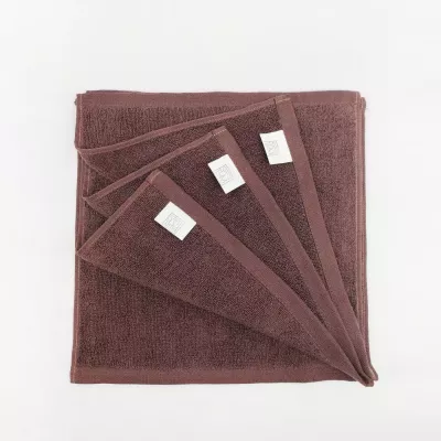 Комплект полотенец Sofi de marko “Джоди” (шоко), 30x30 см (4 шт)