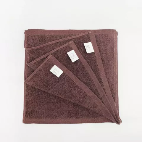 Комплект полотенец Sofi de marko “Джоди” (шоко), 30x30 см (4 шт)