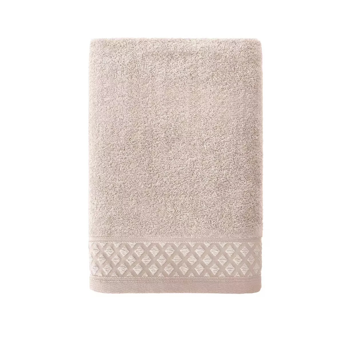 Махровое лицевое полотенце Волшебная ночь “Elemento” (светло-бежевый), 50х90