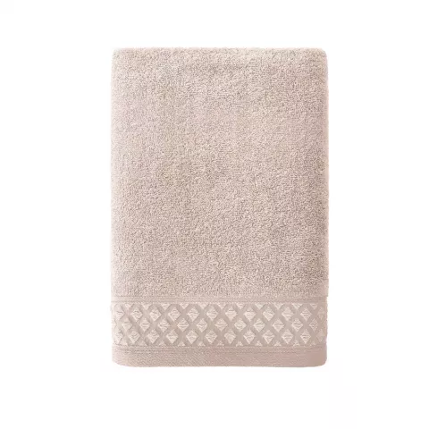 Махровое лицевое полотенце Волшебная ночь “Elemento” (светло-бежевый), 50х90