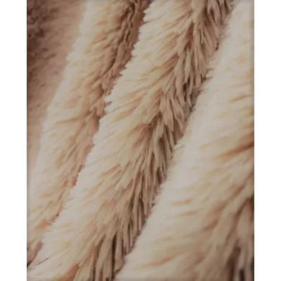 Плед меховой Texrepublic “Buenas Noches” (карамель), 160×220