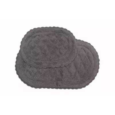 Набор ковриков для ванной Sofi De Marko “Kimberly” (антрацит), 60х100 и 50х70