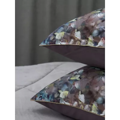 Комплект с одеялом KAZANOV.A “Вайнона” капучино (египетский хлопок-велюр), 1.5 спальный