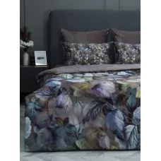 Комплект с одеялом KAZANOV.A “Вайнона” капучино (египетский хлопок-велюр), 1.5 спальный