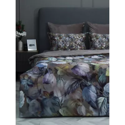 Комплект с одеялом KAZANOV.A “Вайнона” капучино (египетский хлопок-велюр), 1.5 спальный