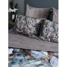 Комплект с одеялом KAZANOV.A “Вайнона” капучино (египетский хлопок-велюр), 1.5 спальный