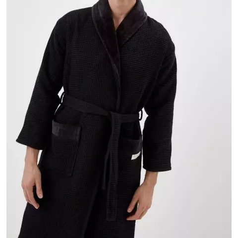 Халат махровый Sofi de Marko “Михаэль” (черный)