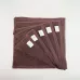 Комплект полотенец Sofi de marko “Бруна” (шоко), 30x30 (6 шт)