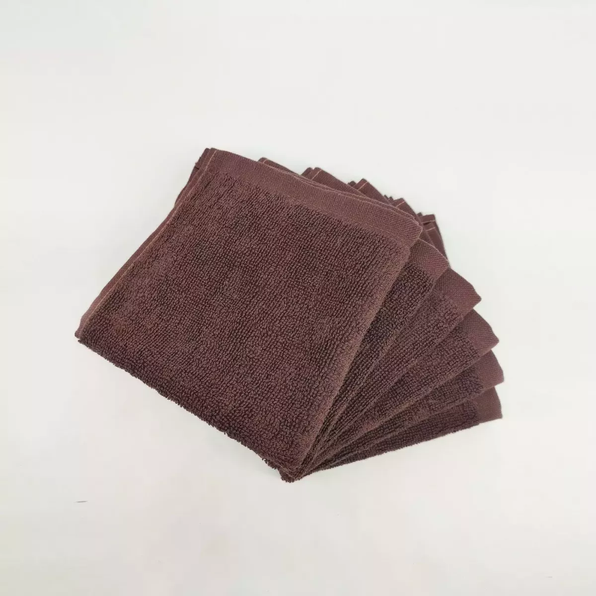 Комплект полотенец Sofi de marko “Бруна” (шоко), 30x30 (6 шт)