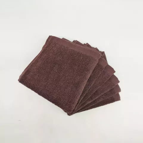 Комплект полотенец Sofi de marko “Бруна” (шоко), 30x30 (6 шт)