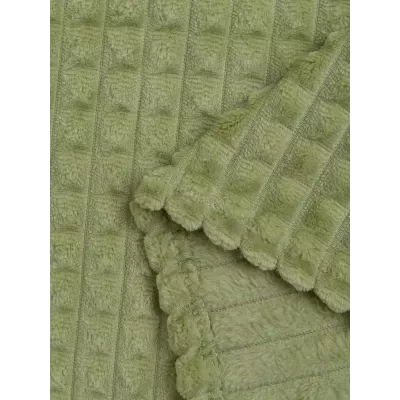 Плед Absolute Deco “Кубики” (зеленый), 200x220