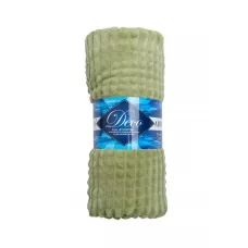 Плед Absolute Deco “Кубики” (зеленый), 200x220