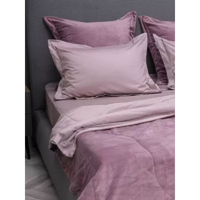 Комплект с одеялом-покрывалом Sofi De Marko “Энрике” (лиловый), 1.5 спальный