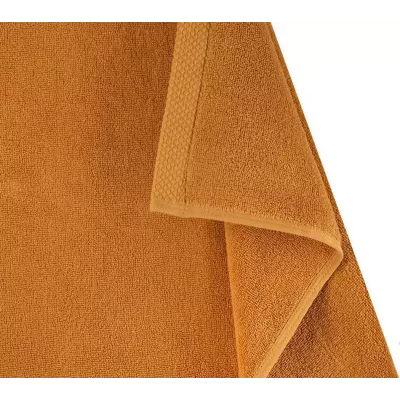 Махровое полотенце Sofi De Marko “Diamond” (горчичное), 70x140