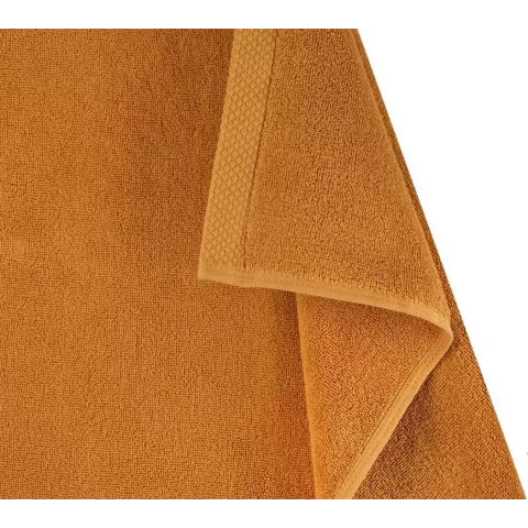 Махровое полотенце Sofi De Marko “Diamond” (горчичное), 50x90