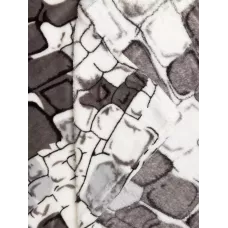 Плед Texrepublic Absolute flannel “Камешки” (серый), 150×200