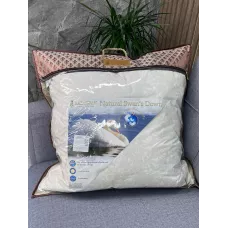 Подушка Натуральный Лебяжий пух KAZANOV.A, 70х70