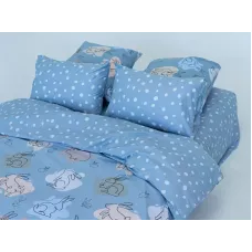 Комплект постельного белья Волшебная ночь "Bunny" (ранфорс), евро