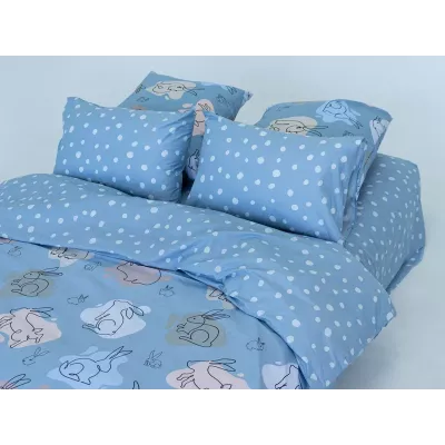 Комплект постельного белья Волшебная ночь "Bunny" (ранфорс), евро