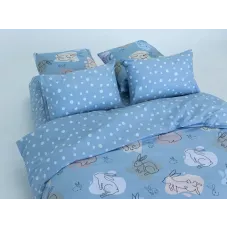Комплект постельного белья Волшебная ночь "Bunny" (ранфорс), евро