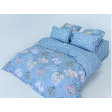 Комплект постельного белья Волшебная ночь "Bunny" (ранфорс), евро