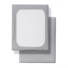 Простыня на резинке "Verossa" stripe (Silver moon), 160х200х30