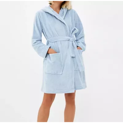 Халат махровый Sofi de Marko “Шанти” (голубой)