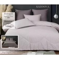 Комплект с одеялом KAZANOV.A Cotton "Линда" (капучино мокко), евро