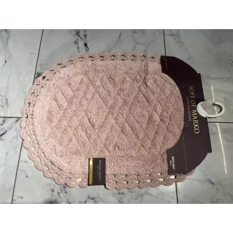 Коврик для ванной Sofi de Marko Rachel (пудра), 50х70