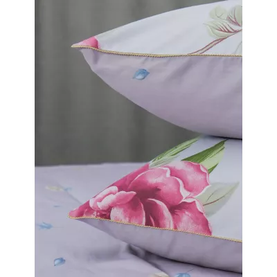 Комплект постельного белья KAZANOV.A Cotton "Зарина" (пыльная роза), евро