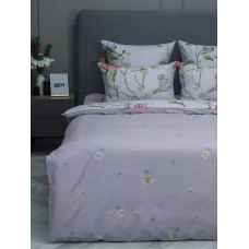 Комплект постельного белья KAZANOV.A Cotton "Зарина" (пыльная роза), евро