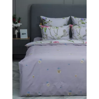 Комплект постельного белья KAZANOV.A Cotton "Зарина" (пыльная роза), евро