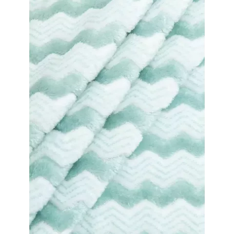 Плед TexRepublic Joy "Страйп" (бирюза), 150х200