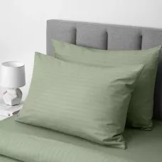 Набор Наволочек Волшебная Ночь Stripe "Smoke green", 50х70
