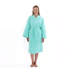 Халат вафельный унисекс "Relax" (ментол)