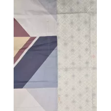 Комплект постельного белья Karteks "Сатин печатный" КВ-457, евро