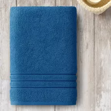 Махровое полотенце Самойловский текстиль “Верона” (синий кобальт), 33х70