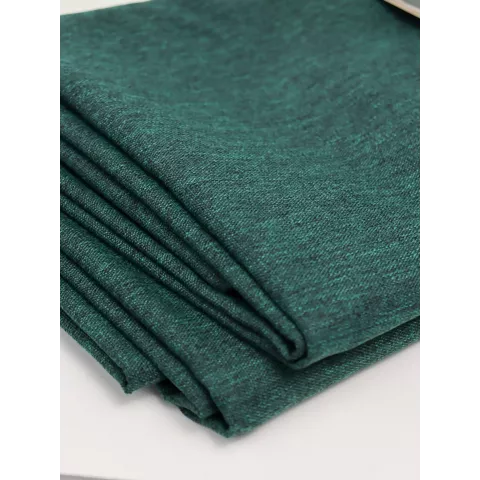 Штора Волшебная Ночь “Рогожка” (изумруд), 200х270