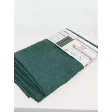 Штора Волшебная Ночь “Рогожка” (изумруд), 200х270