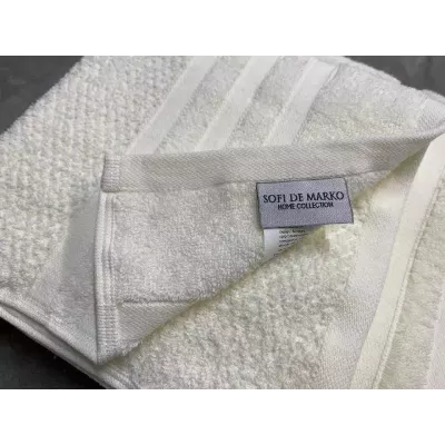 Махровое полотенце Sofi De Marko “Norman” (крем), 50x90