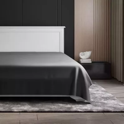 Простыня "Soft Silver" Серый космос, 236х270